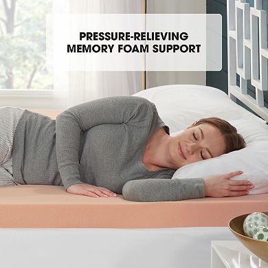 Dream Serenity Copper RX 3" Memory Foam Mattress Topper