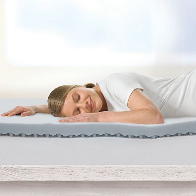 Dream Serenity Cool Point 2" Memory Foam Mattress Topper