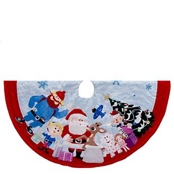 Rudolph The Red Nose Reindeer & Friends Christmas Tree Skirt