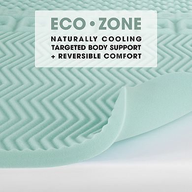 Dream Serenity EcoZone 1.5" Memory Foam Mattress Topper