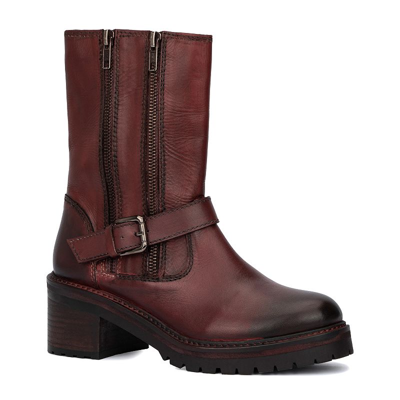 Kohls hotsell burgundy boots