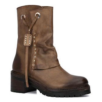 Vintage Foundry Co. Madeline Women's Leather Ankle Boots