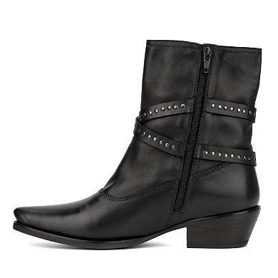 Vintage Foundry Co. Alissa Women's Leather Ankle Boots