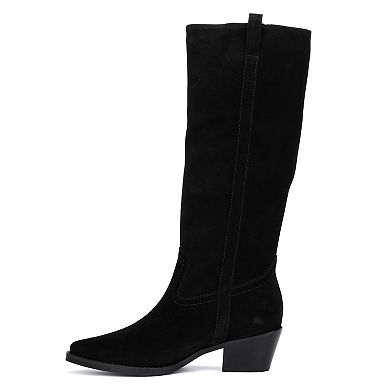 Vintage Foundry Co. Amanda Women's Suede Knee-High Boots