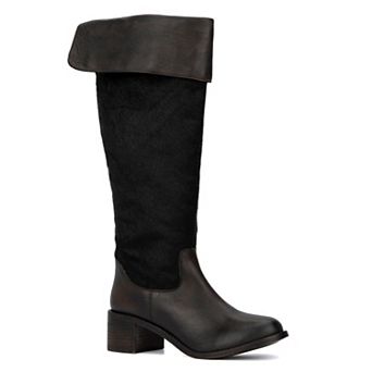 Vintage Foundry Co. Anastasia Women's Leather Knee-High Boots