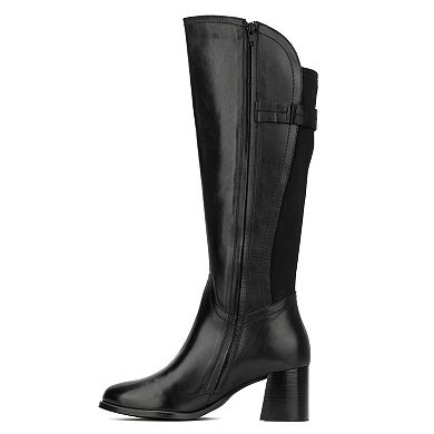 Vintage Foundry Co. Zuly Women's Leather Knee-High Boots
