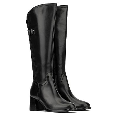 Vintage Foundry Co. Zuly Women's Leather Knee-High Boots