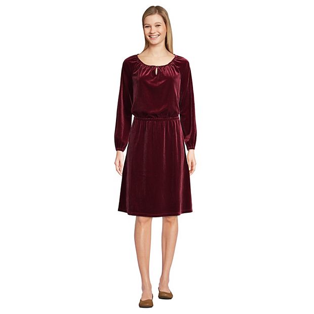 Kohls on sale velvet dress