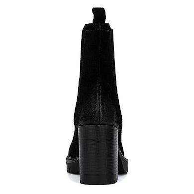 Vintage Foundry Co. Penelope Women's Suede Chelsea Boots