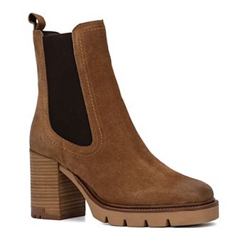 Vintage Foundry Co. Penelope Women's Suede Chelsea Boots