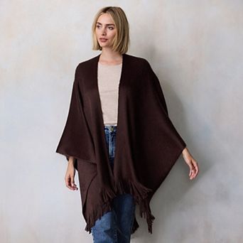 Women's LC Lauren Conrad Brushed Ruana