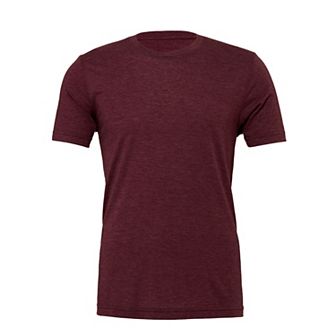 Canvas Triblend Crew Neck T-Shirt / Mens Short Sleeve T-Shirt
