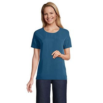 Women's Lands' End Comfy Short Sleeve Tee