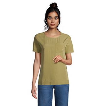 Women's Lands' End Comfy Short Sleeve Tee