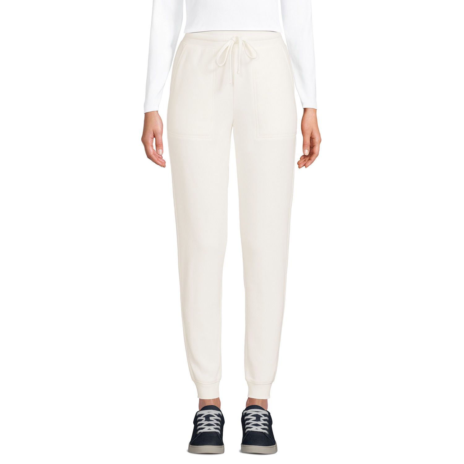 kohls white pants womens