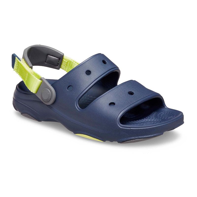 Crocs Classic All-Terrain Kids' Sandals, Boy's, Size: 1, Blue