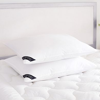 Five Queens Court Elegance King Medium 2-pack Pillow Set