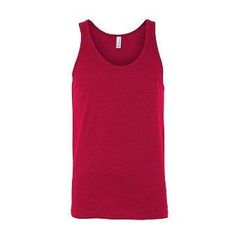 Canvas Adults Unisex Jersey Sleeveless Tank Top