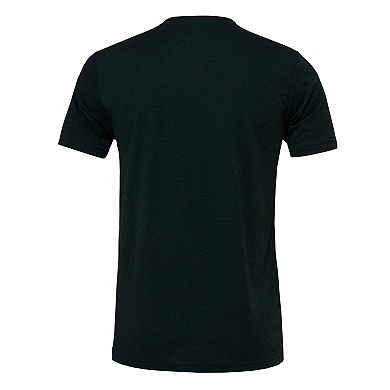 Canvas Triblend Crew Neck T-Shirt / Mens Short Sleeve T-Shirt