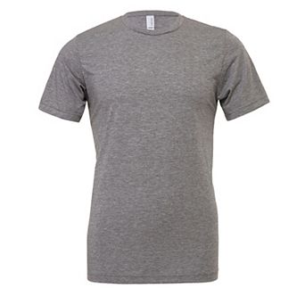 Canvas Triblend Crew Neck T-Shirt / Mens Short Sleeve T-Shirt