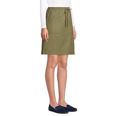 Women's Lands' End High-Rise Pull On Skort