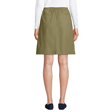 Women's Lands' End High-Rise Pull On Skort