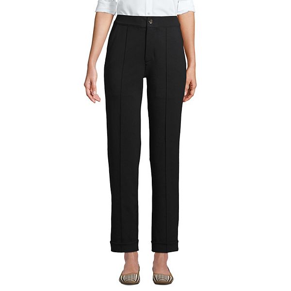 Women's Lands' End HighRise Straight Leg Ankle Pants