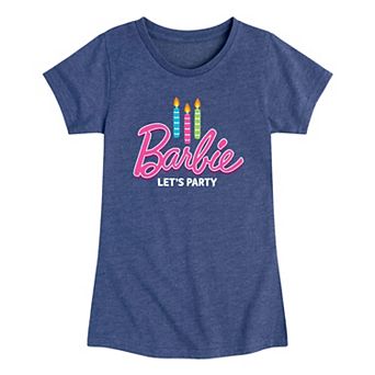 Girls 7-16 Barbie® Birthday Let's Party Graphic Tee