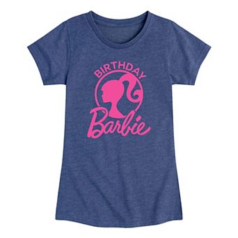 Girls 7-16 Barbie® Birthday Logo Graphic Tee