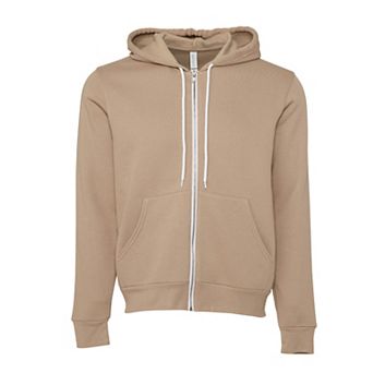 Canvas Unixex Zip-up Polycotton Fleece Hooded Sweatshirt / Hoodie