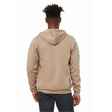 Canvas Unixex Zip-up Polycotton Fleece Hooded Sweatshirt / Hoodie