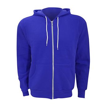 Canvas Unixex Zip-up Polycotton Fleece Hooded Sweatshirt / Hoodie