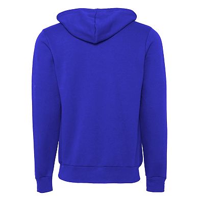 Canvas Unixex Zip-up Polycotton Fleece Hooded Sweatshirt / Hoodie