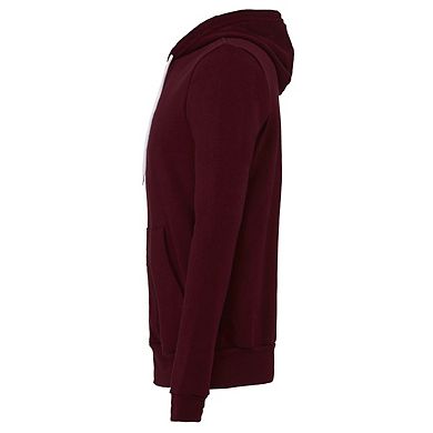 Canvas Unixex Zip-up Polycotton Fleece Hooded Sweatshirt / Hoodie