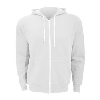 Canvas Unixex Zip-up Polycotton Fleece Hooded Sweatshirt / Hoodie