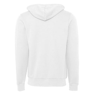 Canvas Unixex Zip-up Polycotton Fleece Hooded Sweatshirt / Hoodie
