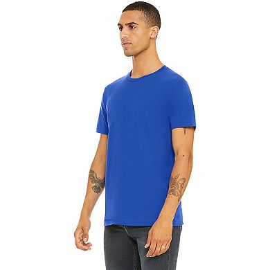 Canvas Unisex Jersey Crew Neck T-Shirt / Mens Short Sleeve T-Shirt