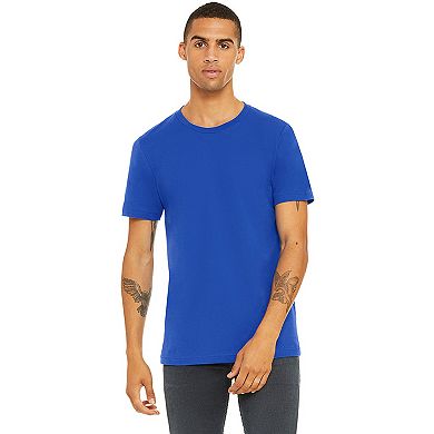 Canvas Unisex Jersey Crew Neck T-Shirt / Mens Short Sleeve T-Shirt
