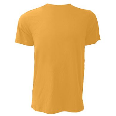 Canvas Unisex Jersey Crew Neck T-Shirt / Mens Short Sleeve T-Shirt