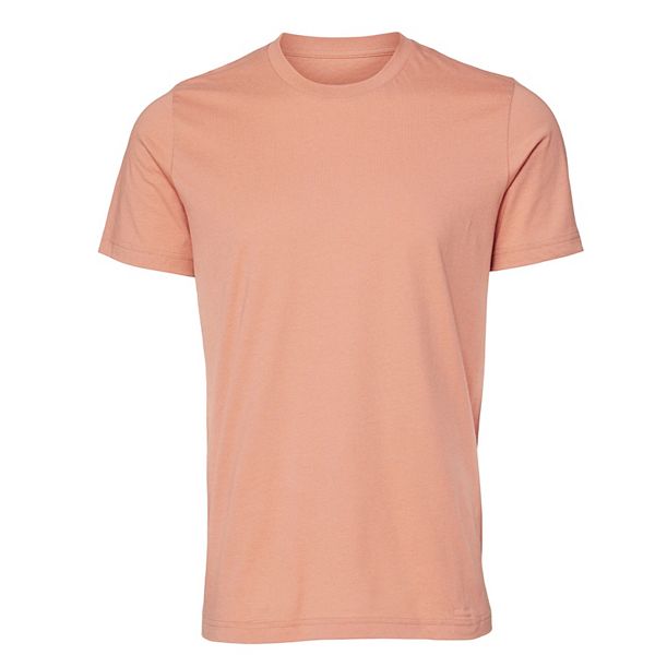 Canvas Unisex Jersey Crew Neck T-Shirt / Mens Short Sleeve T-Shirt
