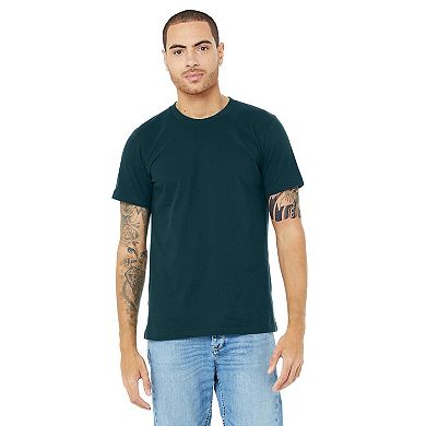 Canvas Unisex Jersey Crew Neck T-Shirt / Mens Short Sleeve T-Shirt