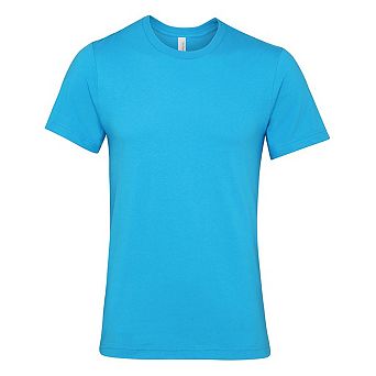 Canvas Unisex Jersey Crew Neck T-Shirt / Mens Short Sleeve T-Shirt