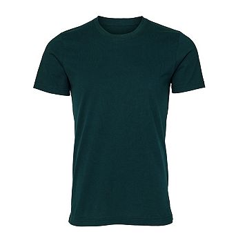 Canvas Unisex Jersey Crew Neck T-Shirt / Mens Short Sleeve T-Shirt