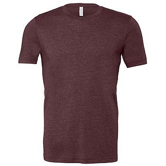 Canvas Unisex Jersey Crew Neck T-Shirt / Mens Short Sleeve T-Shirt