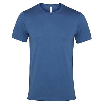 Canvas Unisex Jersey Crew Neck T-Shirt / Mens Short Sleeve T-Shirt