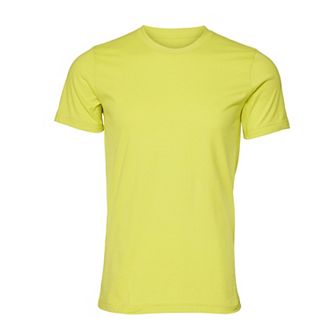 Canvas Unisex Jersey Crew Neck T-Shirt / Mens Short Sleeve T-Shirt