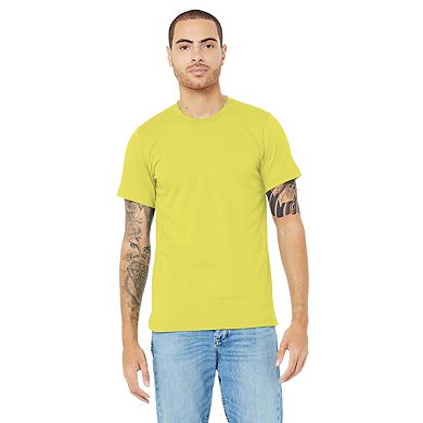 Canvas Unisex Jersey Crew Neck T-Shirt / Mens Short Sleeve T-Shirt