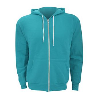 Canvas Unixex Zip-up Polycotton Fleece Hooded Sweatshirt / Hoodie