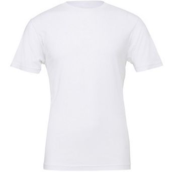 Canvas Unisex Jersey Crew Neck T-Shirt / Mens Short Sleeve T-Shirt