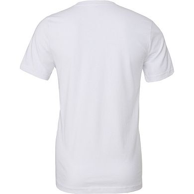 Canvas Unisex Jersey Crew Neck T-Shirt / Mens Short Sleeve T-Shirt